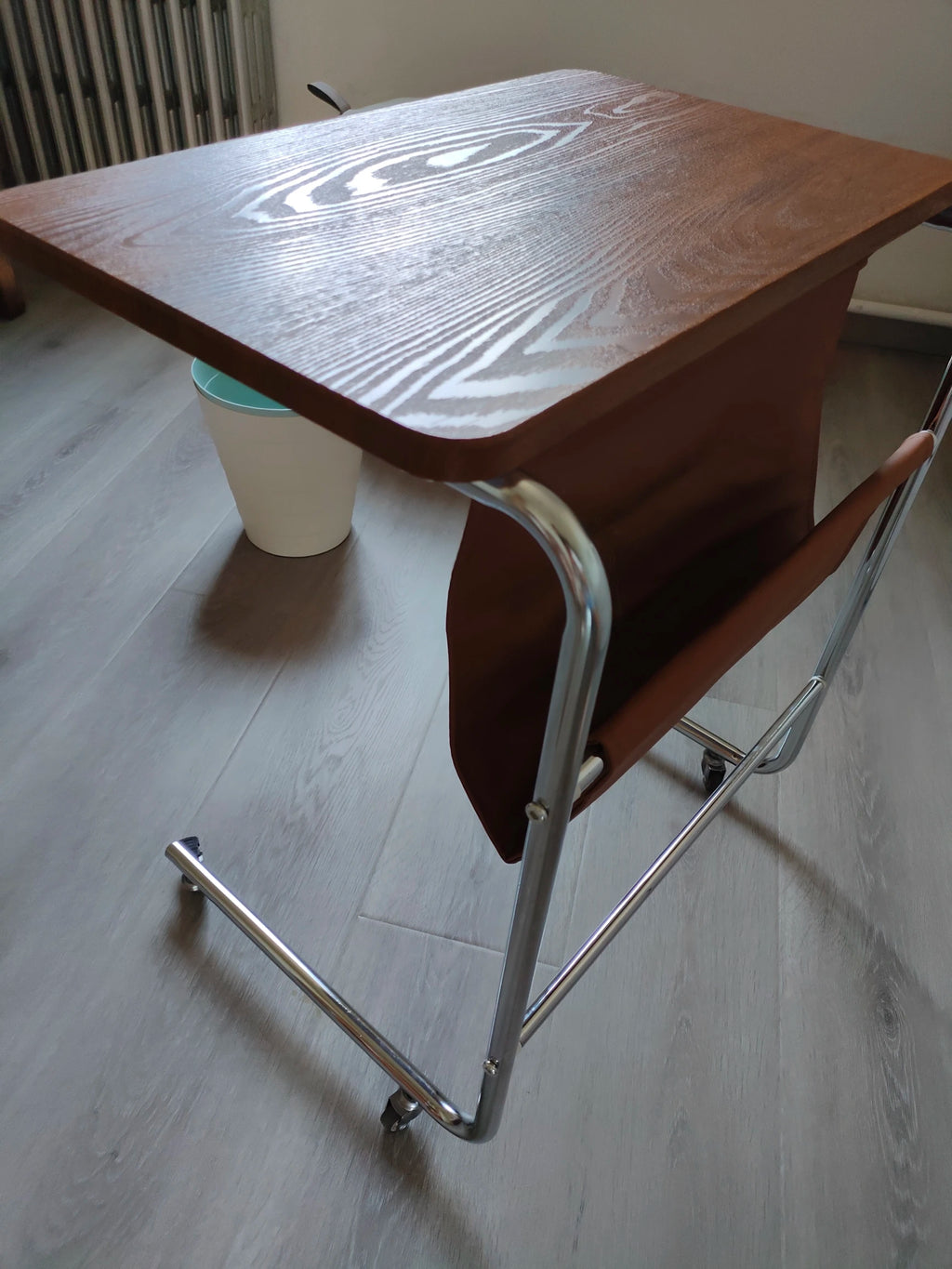 Versatile Side Table Small Coffee Table for Trolleys Dining Carts Wine Racks Bookshelves  Convenient  Flexible Storage Solution