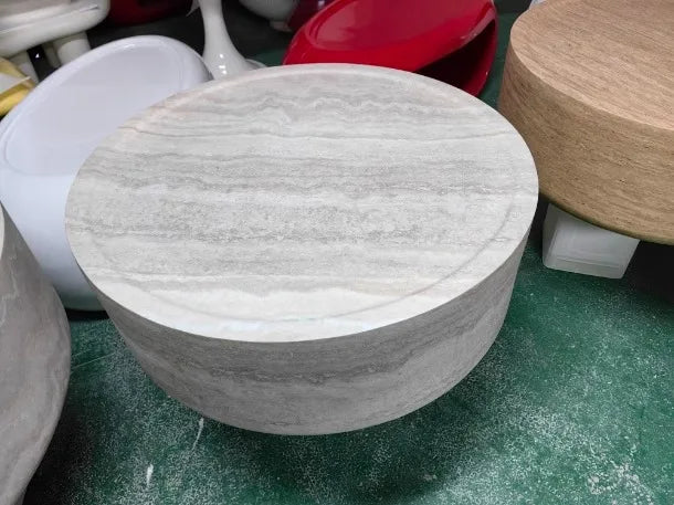 Clear Japanese Industrial Simple Cute Space Saving Coffee Table Unique Mesas Bajas Living Room Furniture Luxury Round Side Table